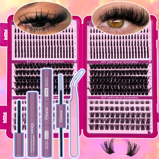 Fluffy Eyelash Cluster Kits