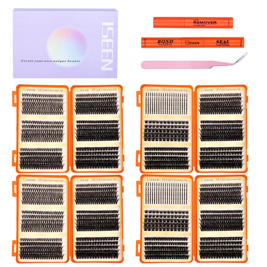 Wispy Eyelash Clusters Kit