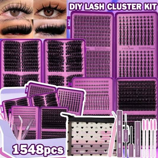 Manga Wispy Eyelash Clusters
